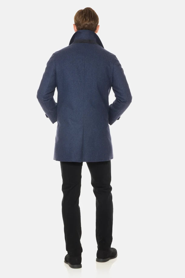 Alverston Down-Lined Wool Euro Coat
