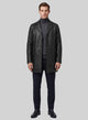 Emberly Napa Leather Trench Coat