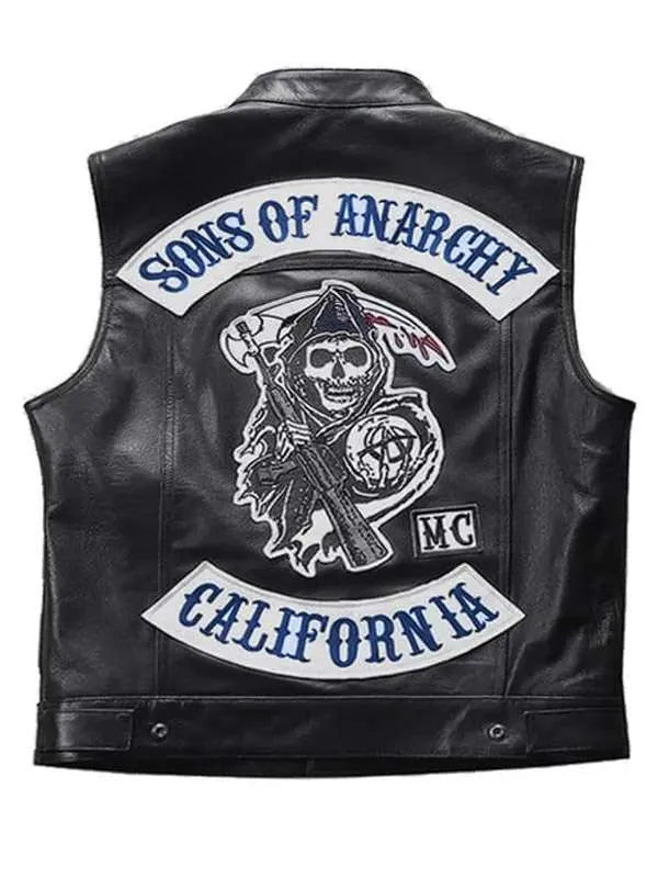 Jax Teller Sons of Anarchy Leather Vest