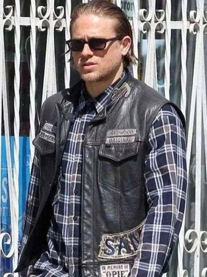 Jax Teller Sons of Anarchy Leather Vest