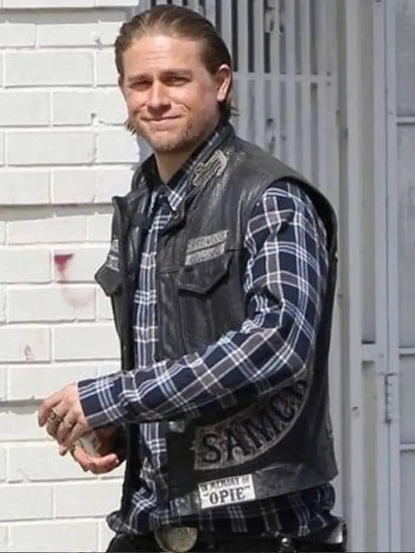 Jax Teller Sons of Anarchy Leather Vest