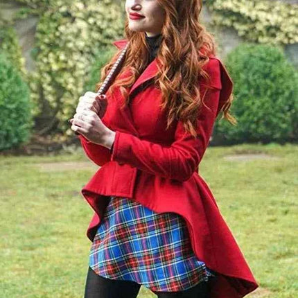 Riverdale S03 Cheryl Blossom Red Hooded Jacket
