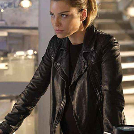 Lucifer S04 Chloe Decker Biker Jacket
