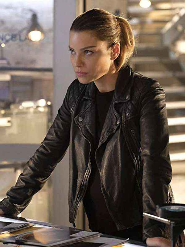 Lucifer S04 Chloe Decker Biker Jacket