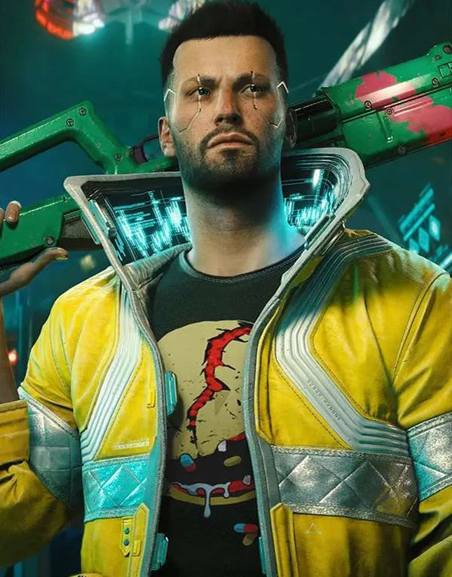Cyberpunk 2077 David Martinez Yellow Jacket - Top Celeb Style