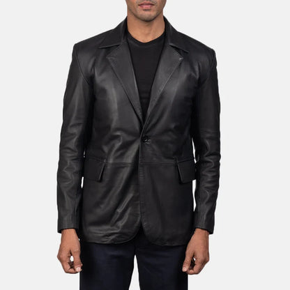 Callahan Sheepskin Leather Blazer
