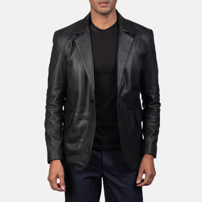 Callahan Sheepskin Leather Blazer
