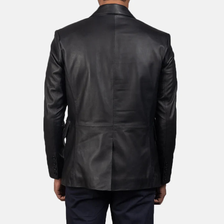Callahan Sheepskin Leather Blazer