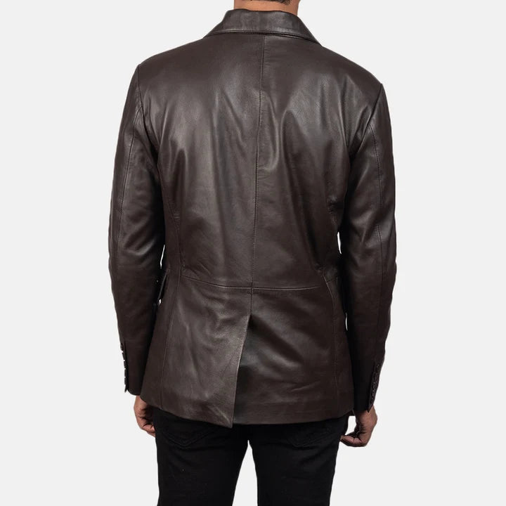 Callahan Sheepskin Leather Blazer