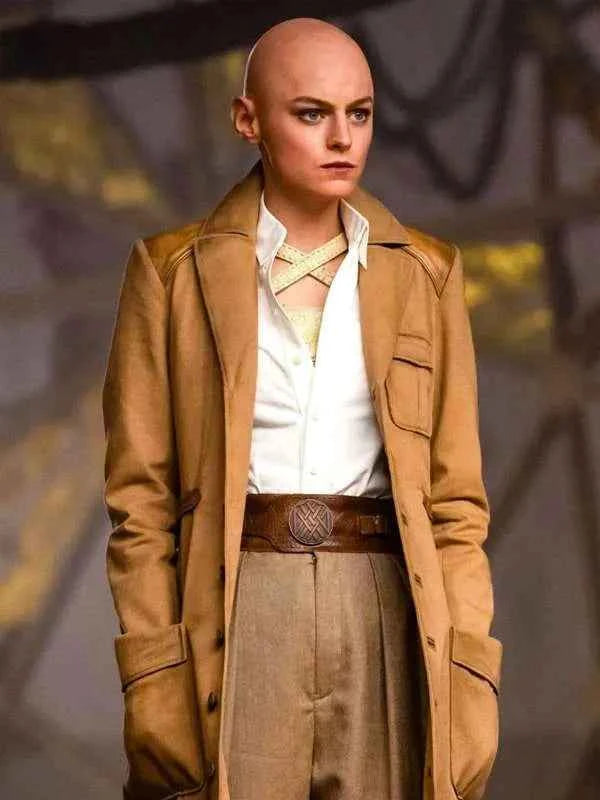 Deadpool 3 Emma Corrin Brown Coat