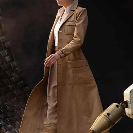 Deadpool 3 Emma Corrin Brown Coat
