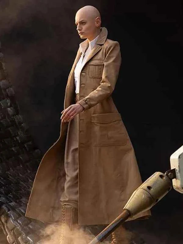 Deadpool 3 Emma Corrin Brown Coat