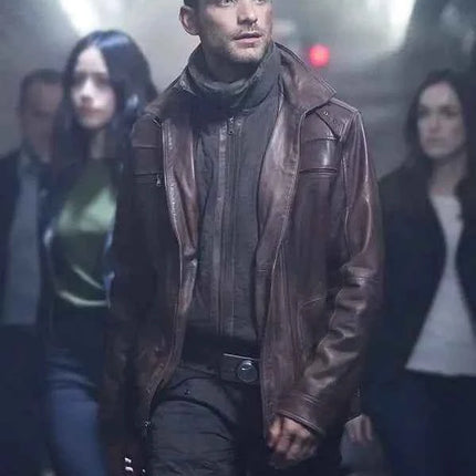 Agents of Shield Jeff Ward Brown Field Jacket