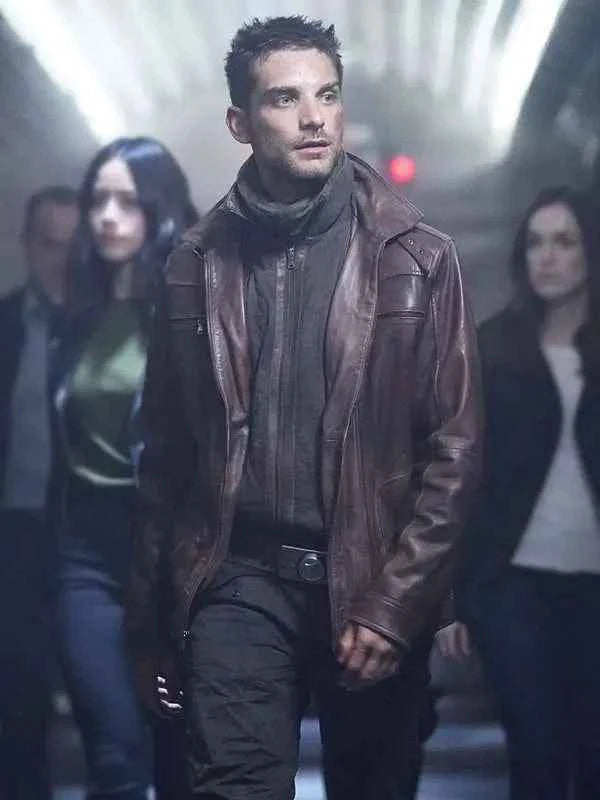 Agents of Shield Jeff Ward Brown Field Jacket