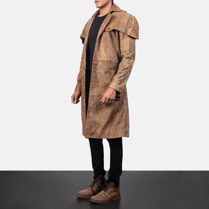 Kestwick Snuffed Leather Duster