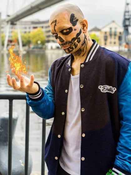 Suicide Squad El Diablo Varsity Jacket