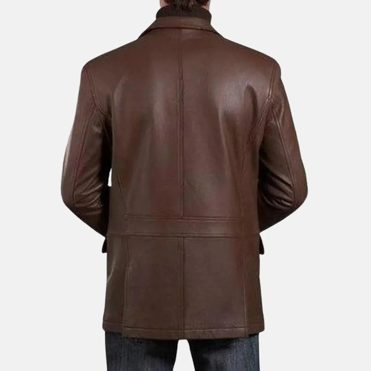 Ardenne Slim Fit Leather Blazer