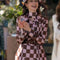 Emily In Paris Season 4 Lily Collins Checkered Trench Coat