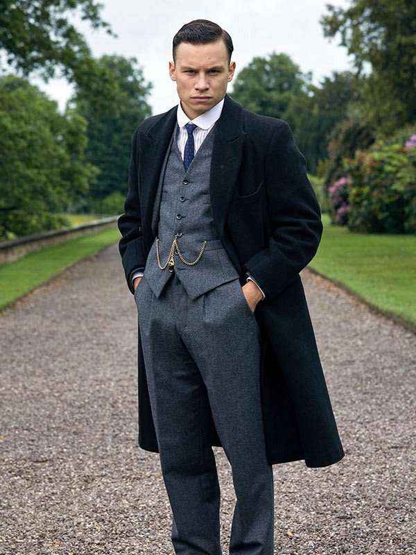 Peaky Blinders Season 4 Michael Gray Wool Coat