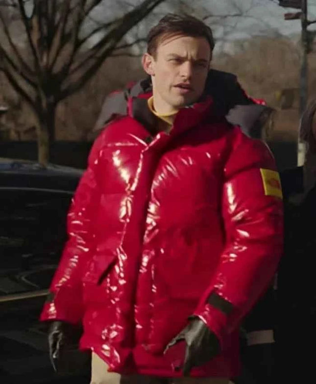 Gossip Girl Season 2 Thomas Doherty Puffer Jacket
