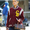 Gossip Girl Julien Calloway Varsity Jacket