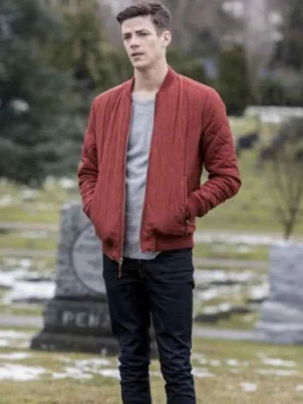 The Flash Season 3 Barry Allen Bomber Jacket