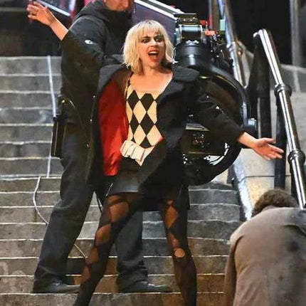 Joker Folie À Deux Lady Gaga Black Coat