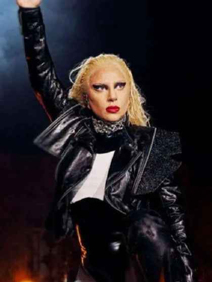 Joker Folie À Deux Lady Gaga Black Leather Jacket