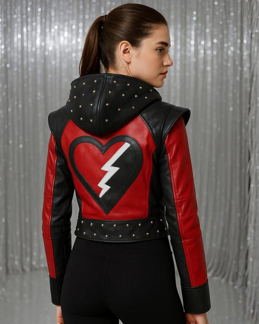 Kylie Cantrall Descendants The Rise of Red Leather Jacket