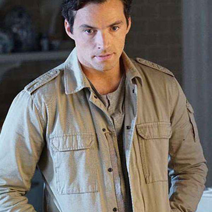 Pretty Little Liars Ian Harding Cotton Field Jacket