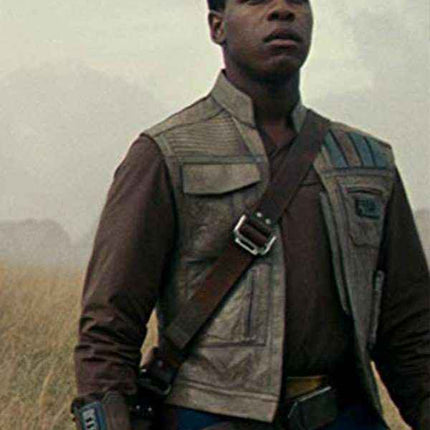 Star Wars Finn The Rise Skywalker Leather Vest