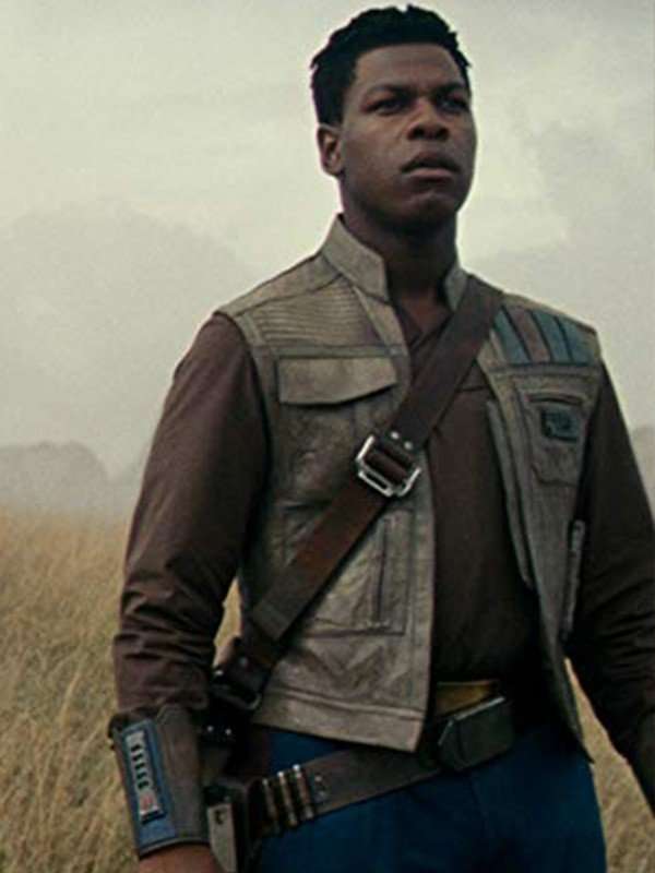 Star Wars Finn The Rise Skywalker Leather Vest