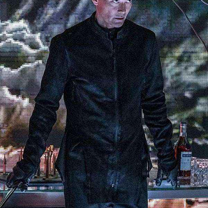 John Wick 3 Mark Dacascos Leather Jacket Black