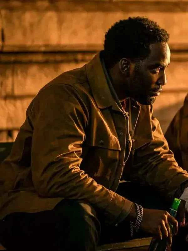 John Wick 4 Shamier Anderson Brown Jacket
