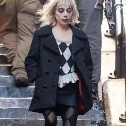 Joker Folie À Deux Lady Gaga Black Coat