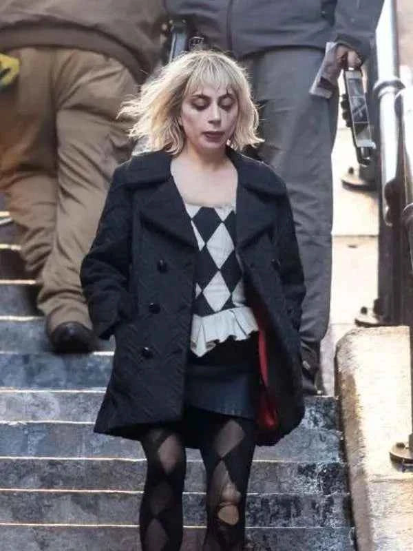 Joker Folie À Deux Lady Gaga Black Coat