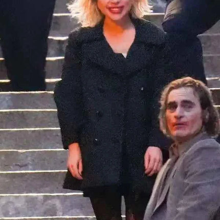 Joker Folie À Deux Lady Gaga Black Coat