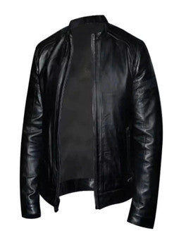 The Matrix 4 Jonathan Groff Black Leather Jacket - Top Celeb Style