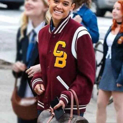 Gossip Girl Julien Calloway Varsity Jacket