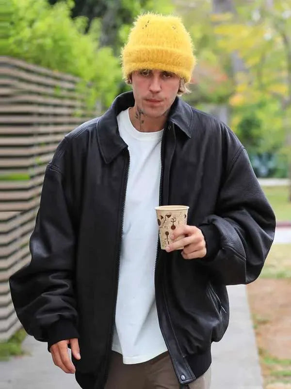 Justin Bieber Street Style 2024 Jacket