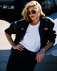 Kelly McGillis Top Gun Leather Jacket