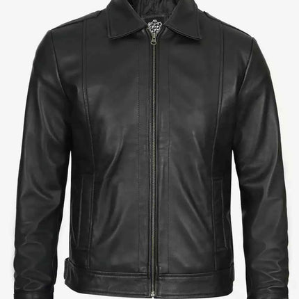 John Wick 4 Keanu Reeves Black Leather Jacket