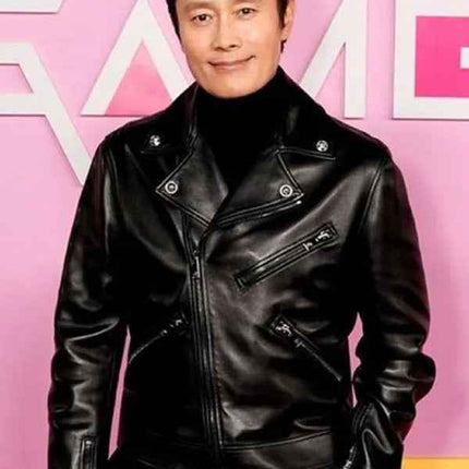 Squid Game Season 2 Lee Byung-hun Biker Jacket
