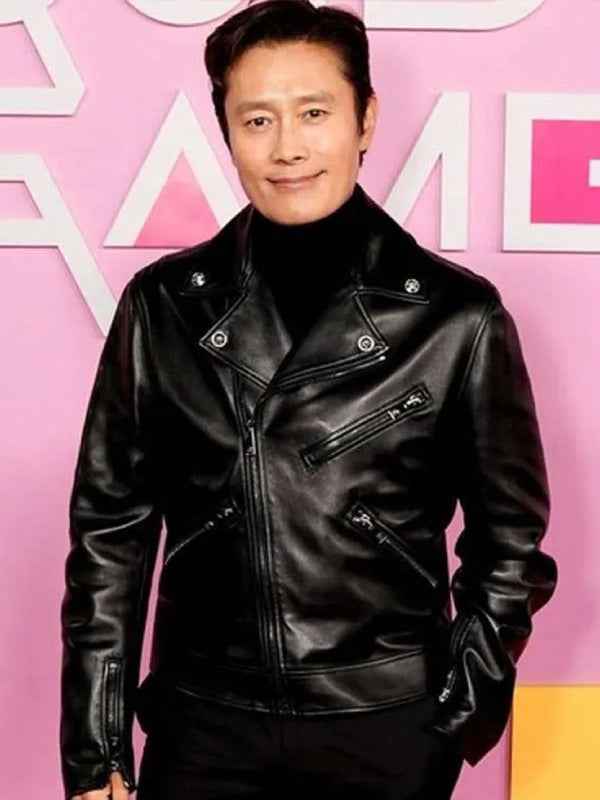 Squid Game Season 2 Lee Byung-hun Biker Jacket