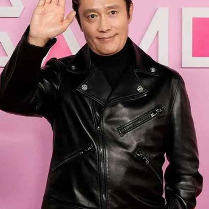Squid Game Season 2 Lee Byung-hun Biker Jacket