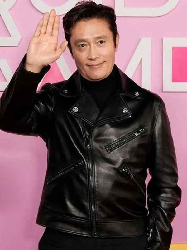 Squid Game Season 2 Lee Byung-hun Biker Jacket