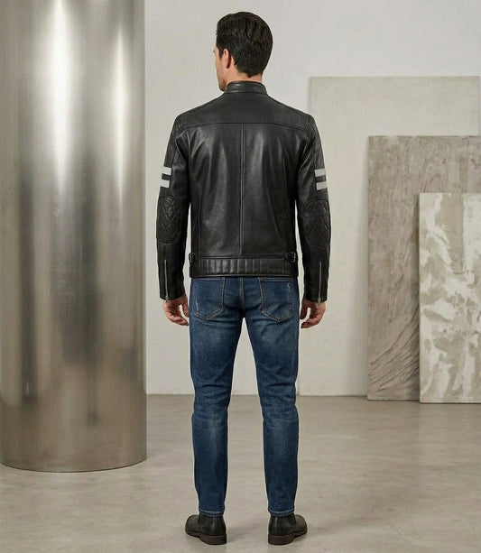 Lindgren Racer Jacket with Stripes