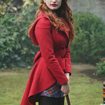 Riverdale S03 Cheryl Blossom Red Hooded Jacket