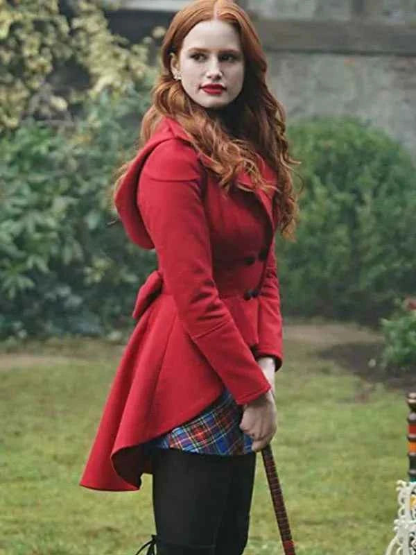 Riverdale S03 Cheryl Blossom Red Hooded Jacket