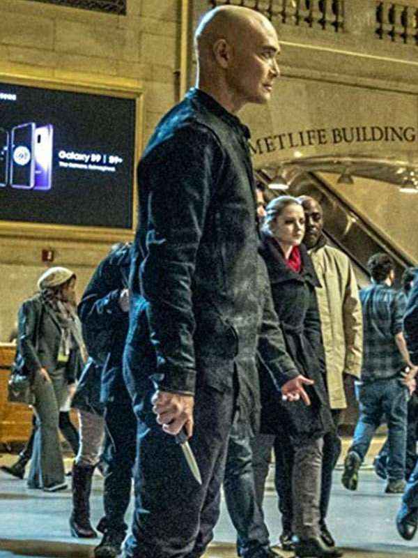 John Wick 3 Mark Dacascos Leather Jacket Black